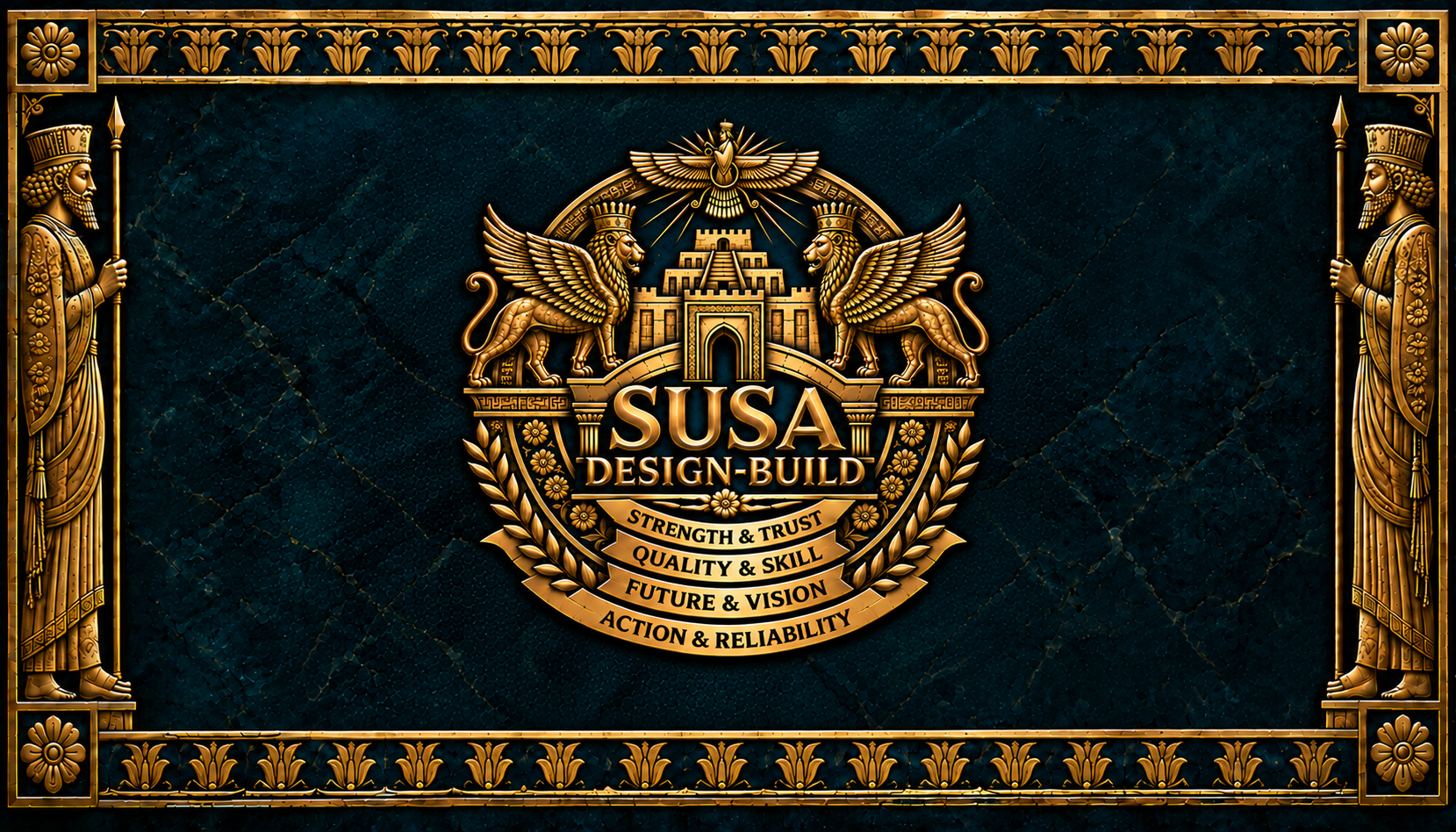 Susa Design-Build Persian-inspired emblem